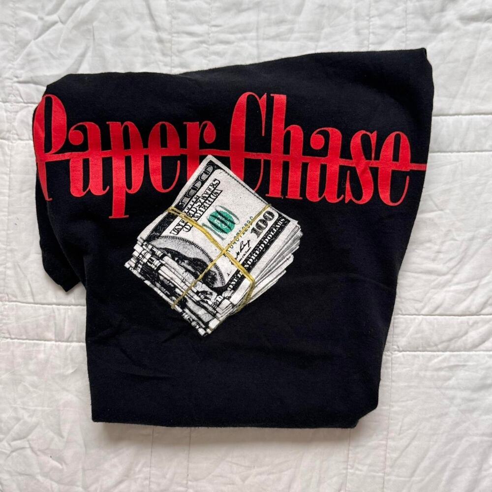 popular poison Paper chase one hundred dollar graphic mens sz S streetwear - Picture 3 of 7
